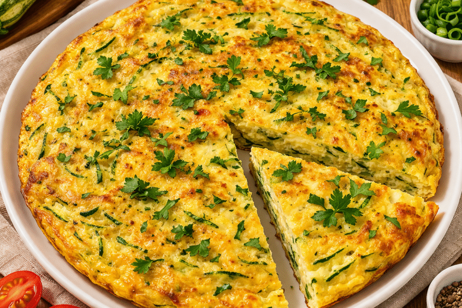 omelete de abobrinha